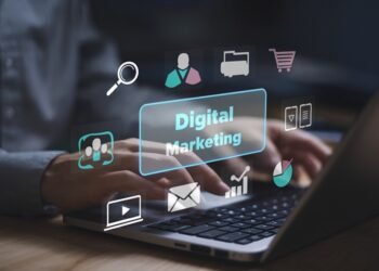 seo concept men use smartphones with laptops seo icon analysis seo search engine optimization 1